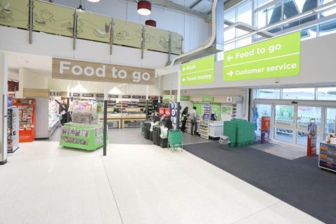 The 'food to go' section at the Coventrystore
